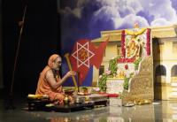 Shiva Pujana by HH Swamiji (Picture Courtesy: Sanjana Hervatte Bantwal)